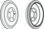 Ferodo FDR329250 тормозной барабан на SKODA ROOMSTER Praktik (5J)