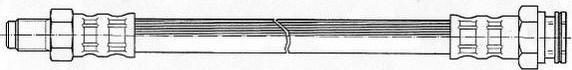Ferodo FHY2127 тормозной шланг на FIAT UNO (146A/E)