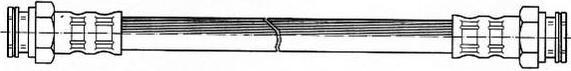 Ferodo FHY2408 тормозной шланг на SKODA FELICIA II (6U1)