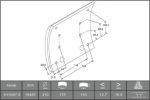 Ferodo K19487.9-F3664 комплект тормозных башмаков, барабанные тормоза на MERCEDES-BENZ SK
