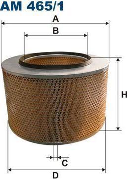 FILTRON Воздушный фильтр Mercedes Actros I, Actros II Mercedes Actros I, Actros II, Axor I (AM4651)