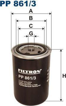 Filtron PP861/3 топливный фильтр на DAF 95