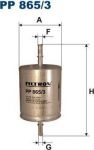 FILTRON Фильтр топливный FORD Mondeo III 1,8…3,0L mot.CHBA…LCBD 00- Ford Mondeo III (00-07), Transit (07) (PP8653)