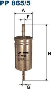 FILTRON Фильтр топливный MAZDA 3/FORD/VOLVO (KL559, PP865/5)