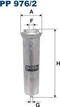 FILTRON Фильтр топливный 1(E81)/3(E90)/5(E60)(F10)/X3(E83)/X5(E70)/X6(E71) 04- 2.0-3.0 DIESEL (PP9762)