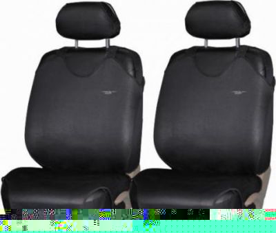 FORMA 310 Чехол-майка на переднее сиденье однотонный черный 2шт