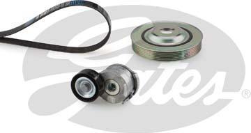 Gates K026PK1245 поликлиновой ременный комплект на PEUGEOT 5008