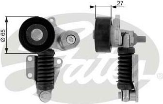 Gates T38399 натяжной ролик, поликлиновой ремень на ALFA ROMEO 156 (932)