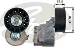 GATES Натяжитель приводного поликлинового ремня FIAT DUCATO 2.3D -A/C 02- (504086751, T39138)