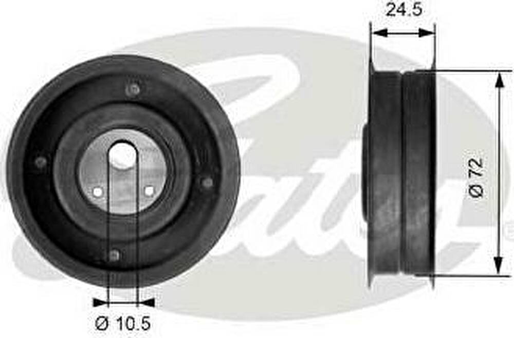Gates T41079 натяжной ролик, ремень грм на VW PASSAT Variant (3A5, 35I)