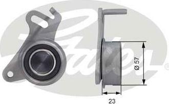 Gates T42130 натяжной ролик, ремень грм на MITSUBISHI L 300 фургон (P0_W, P1_W, P0_V, P1_V, P_2V, P2_W)