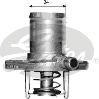 Gates TH15289G1 Термостат RENAULT CLIO/KANGOO/TWINGO 1.2 96-