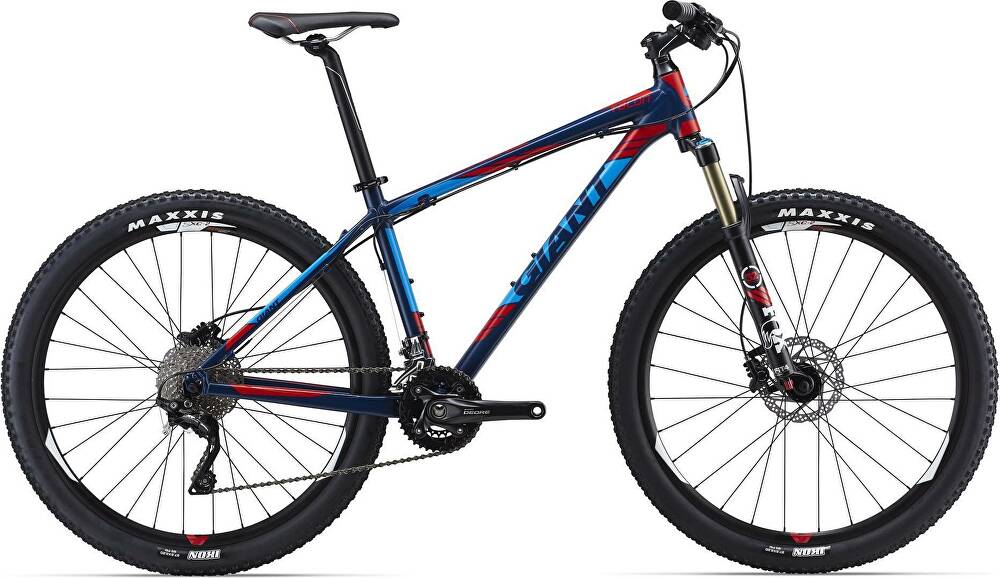 Велосипед GIANT Talon 27.5 quot; 0 (2016), рама алюминий L, синий-красный