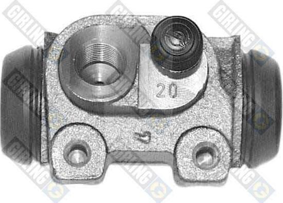 Girling 5005124 колесный тормозной цилиндр на PEUGEOT 309 II (3C, 3A)