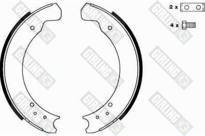 Girling 5160751 комплект тормозных колодок на LAND ROVER DEFENDER Station Wagon (LD)