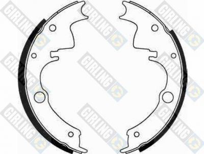 Girling 5160846 комплект тормозных колодок на HYUNDAI SONATA II (Y-2)