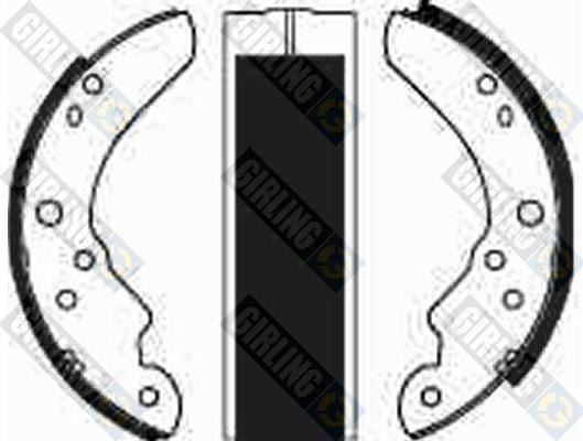 Girling 5161416 комплект тормозных колодок на FORD TRANSIT автобус (V_ _)