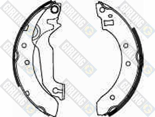 Girling 5162271 комплект тормозных колодок на FORD ORION II (AFF)