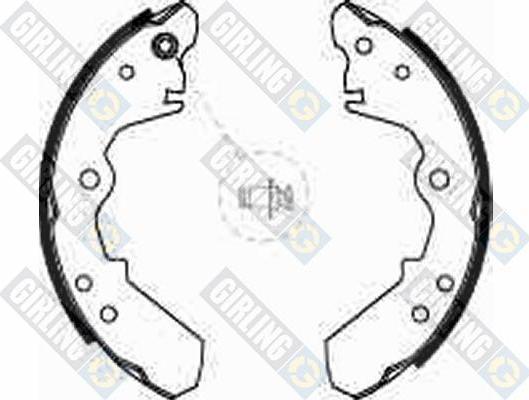 Girling 5162459 комплект тормозных колодок на OPEL CAMPO (TF_)