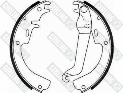 Girling 5180159 комплект тормозных колодок на OPEL MANTA B CC (53_, 55_)