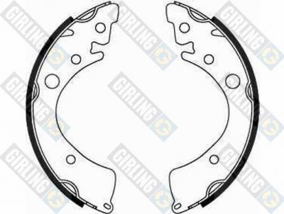 Girling 5182019 комплект тормозных колодок на HONDA CIVIC I Shuttle (AN, AR)