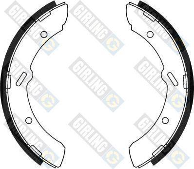 Girling 5184599 комплект тормозных колодок на DAIHATSU DELTA автобус