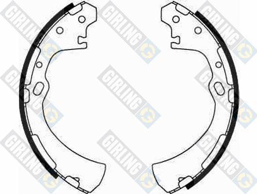 Girling 5185129 комплект тормозных колодок на NISSAN TERRANO I (WD21)