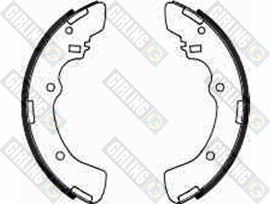 Girling 5185169 комплект тормозных колодок на MITSUBISHI L 300 фургон (P0_W, P1_W, P0_V, P1_V, P_2V, P2_W)