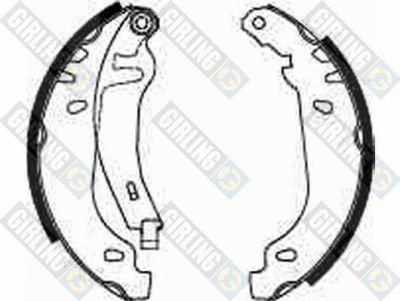Girling 5185313 комплект тормозных колодок на PEUGEOT 306 (7B, N3, N5)