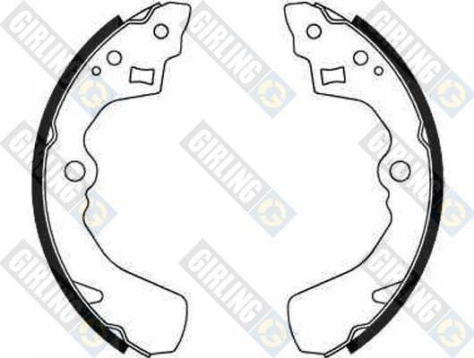 GIRLING Колодки тормозные зад. SUZUKI Swift I/II /Liana/Baleno 1,3/1,6L 90-> (барабанные) (5320069G11, 5185499)