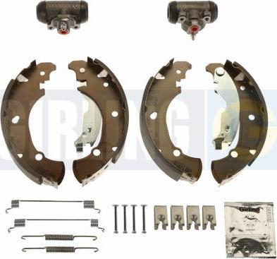 Girling 5217466 комплект тормозных колодок на FIAT BRAVA (182)