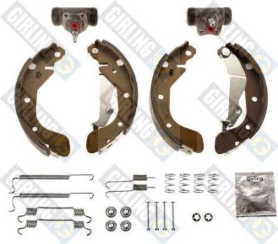 Girling 5226139 комплект тормозных колодок на CHEVROLET AVEO седан (T200)