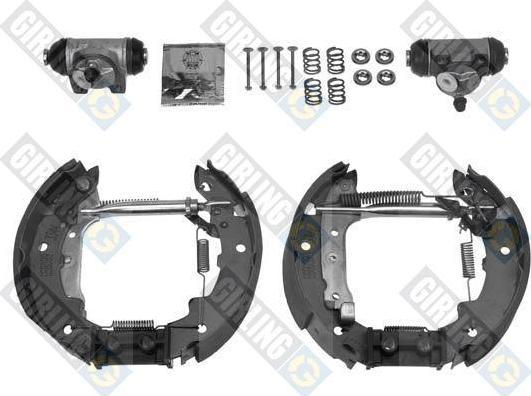 Girling 5312301 комплект тормозных колодок на PEUGEOT 104