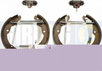 Girling 5314052 комплект тормозных колодок на SKODA ROOMSTER Praktik (5J)