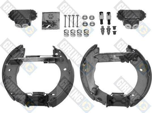 Girling 5316351 комплект тормозных колодок на FORD ESCORT IV (GAF, AWF, ABFT)
