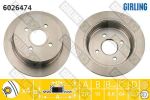 Girling 6026474 тормозной диск на FORD ESCORT VII седан (GAL, AFL)