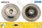 GIRLING Диск тормозной RENAULT LAGUNA II 1.6-3.0 01- задний с подшипником (8200367094, 6042276)