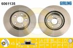 Girling 6061135 тормозной диск на OPEL INSIGNIA седан