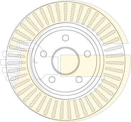 Girling 6062511 тормозной диск на JEEP GRAND CHEROKEE III (WH, WK)