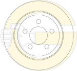 GIRLING Диск тормозной JEEP CHEROKEE 01-08/WRANGLER 96-07 задний D=320мм. (6063864)