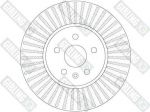 Girling 6066291 тормозной диск на OPEL MOKKA