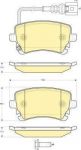 GIRLING Колодки торм задн. с датч VW T5 03-> (7H0698451B, 6115571)