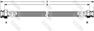 Girling 9001115 тормозной шланг на MITSUBISHI LANCER IV (C6_A, C7_A)