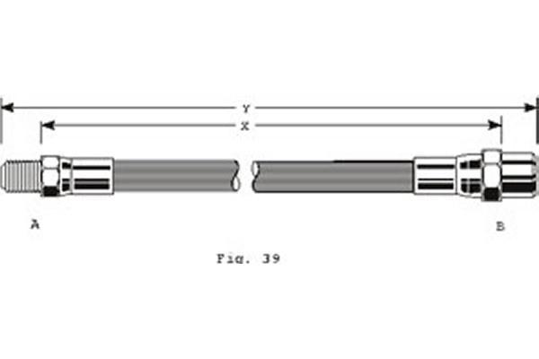 Girling 9002122 тормозной шланг на MERCEDES-BENZ T1 фургон (602)