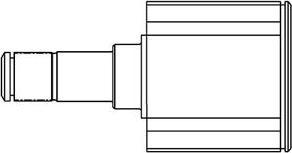GSP 644009 ШРУС OPEL CORSA/MERIVA 1.3-1.8 00- внутр. (0374446)