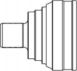 GSP 803012 ШРУС AUDI 80/90/COUPE 1.6>2.0 86>96 нар. (75705S)