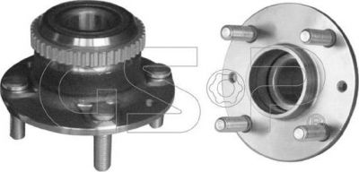 GSP 9230066 Ступица с подшипником задн. (диск) KIA Spectra (0K2N126150)