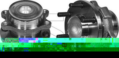GSP 9400172 подшипник ступицы колеса на NISSAN NAVARA (D40)
