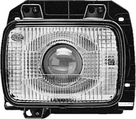 Hella 1BL 005 740-091 вставка фары, основная фара на MAN ЬL