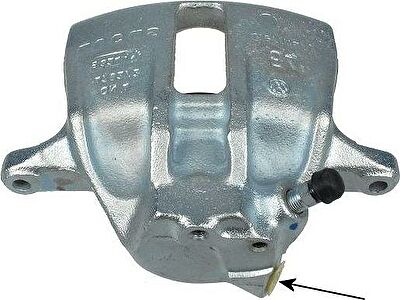 Hella 8AC 355 390-561 тормозной суппорт на VW GOLF III (1H1)
